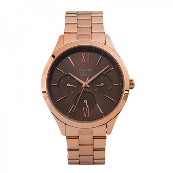 Alexandre Christie AC 2796 Rosegold Brown BFBRGBO